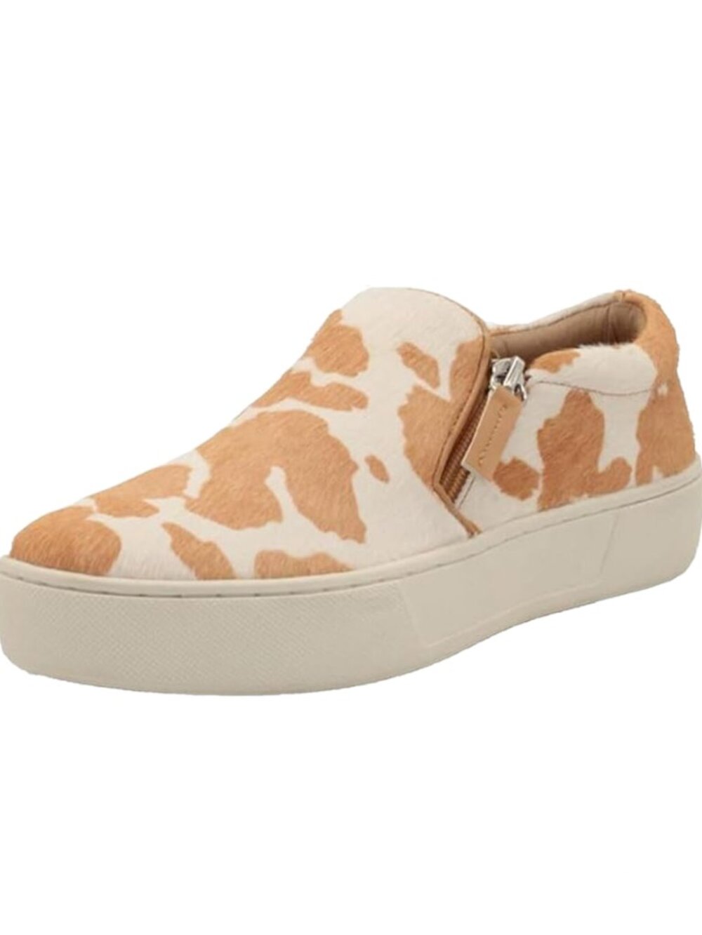 New Very Volatile Women's Normande Sneaker - Cow Print - Size 7
